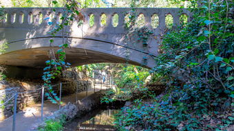 住在石景山金隅滨河园，像住进了童话故事里